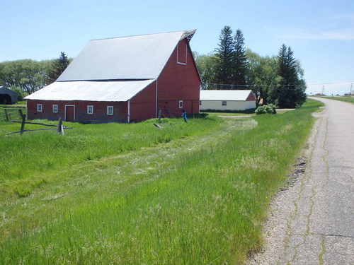 GDMBR: We enjoyed riding through pastoral farm country.